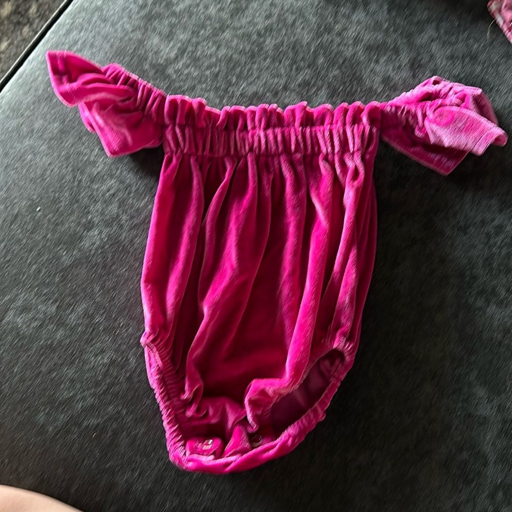 Velvet romper